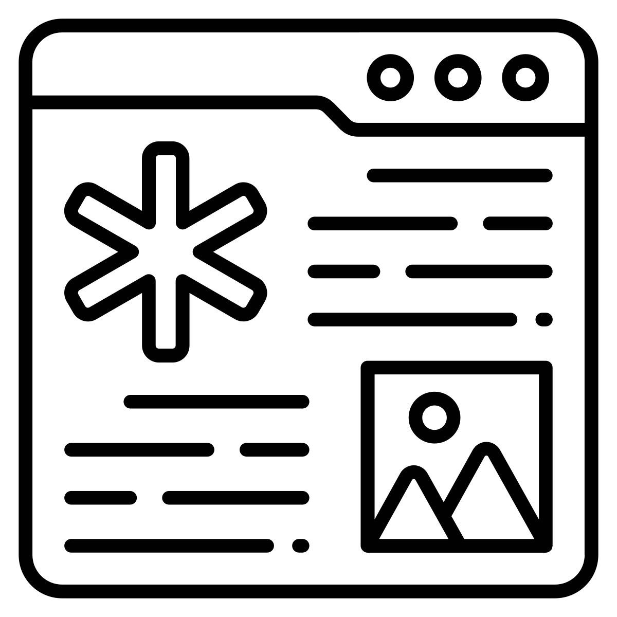 medical blog icon