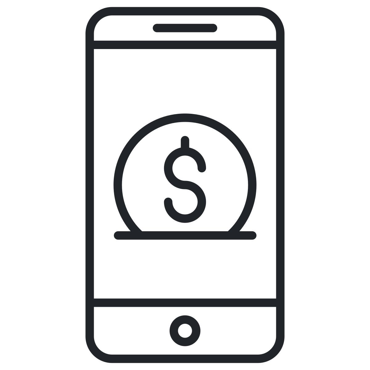 mobile banking icon