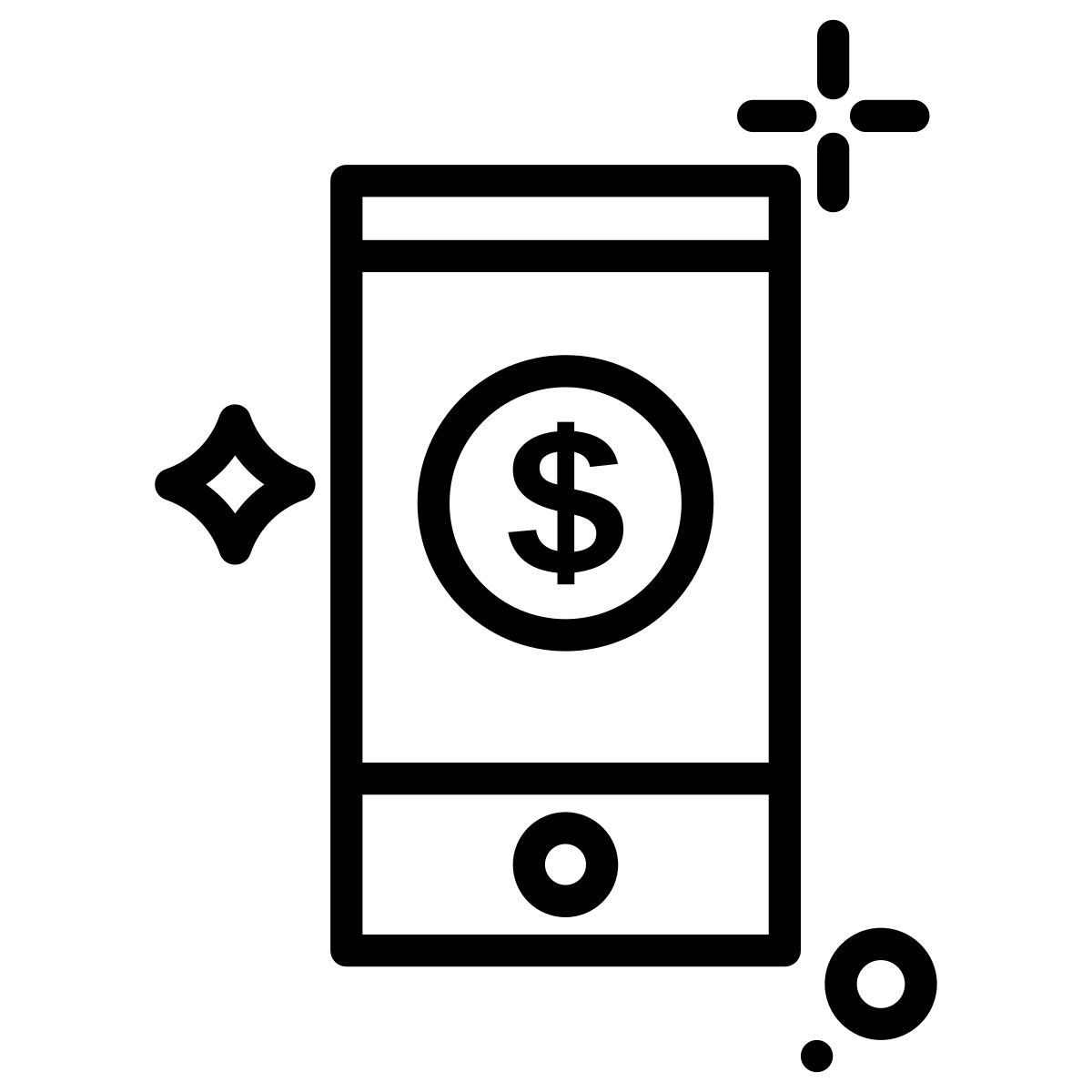 mobile banking icon