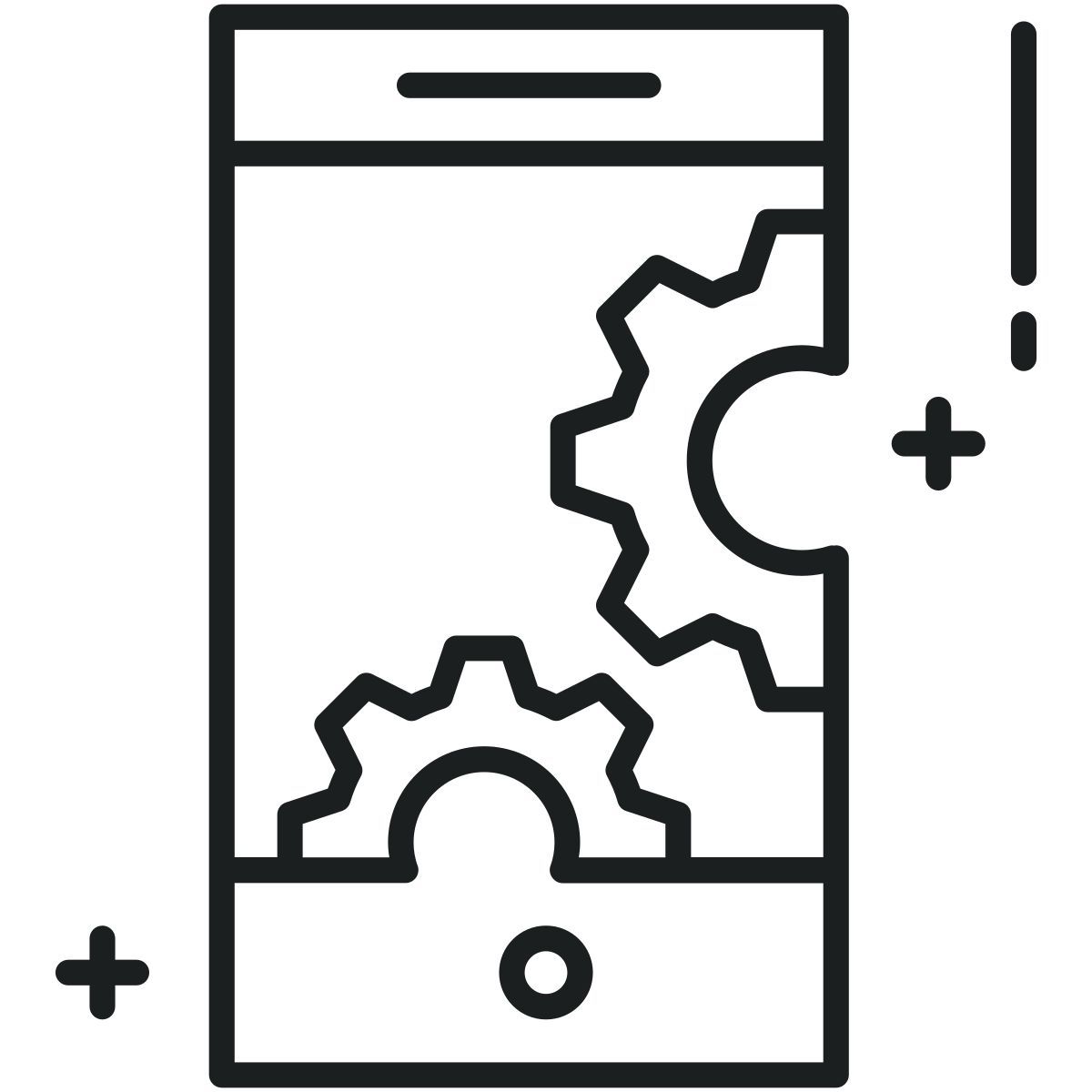 mobile development icon