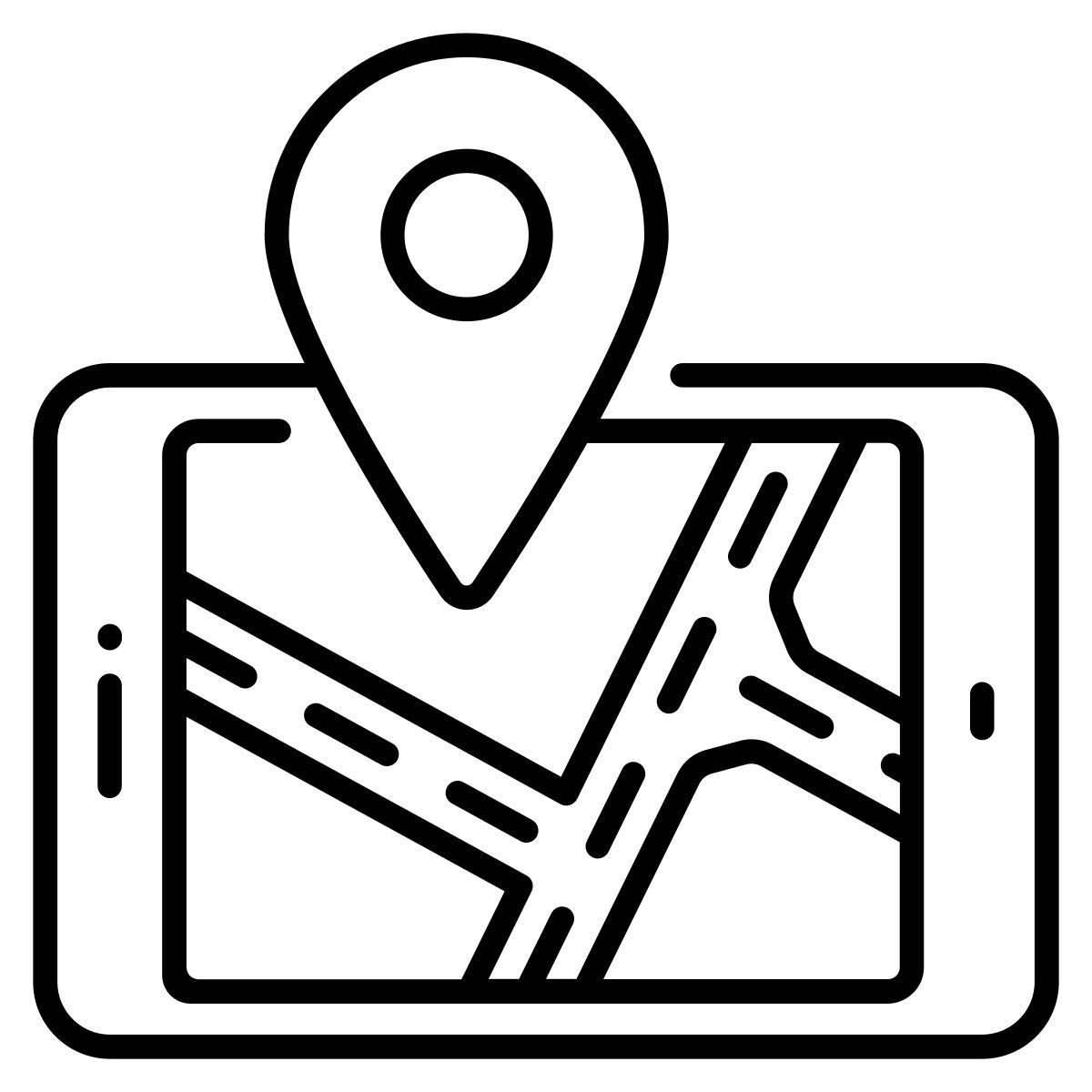 移动 gps icon