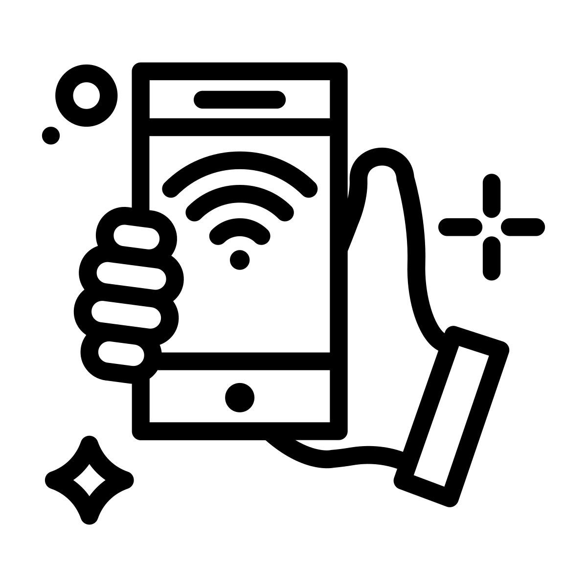 mobile internet icon