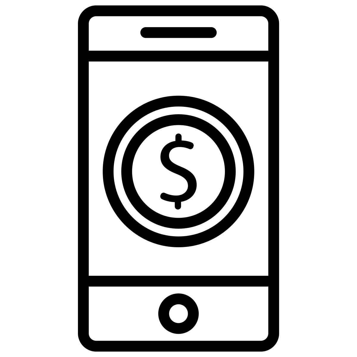 мобильный платеж icon