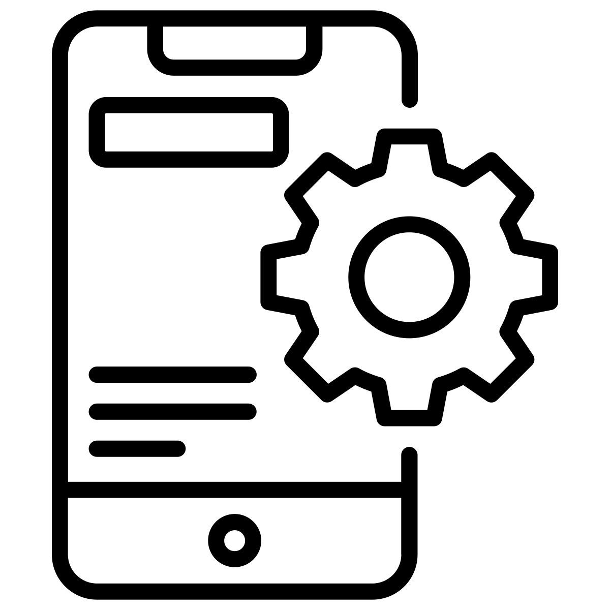 mobile option icon