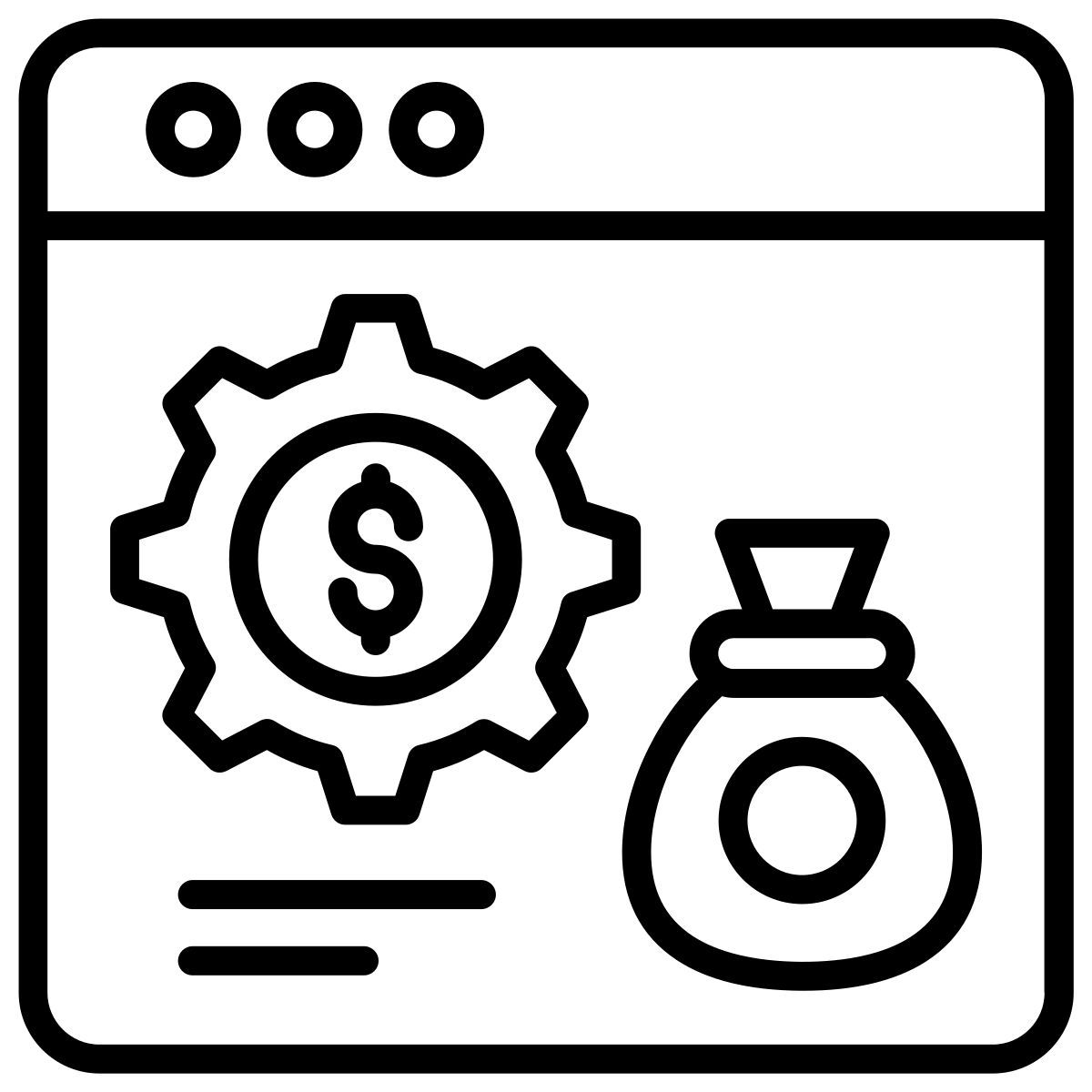 monetização icon