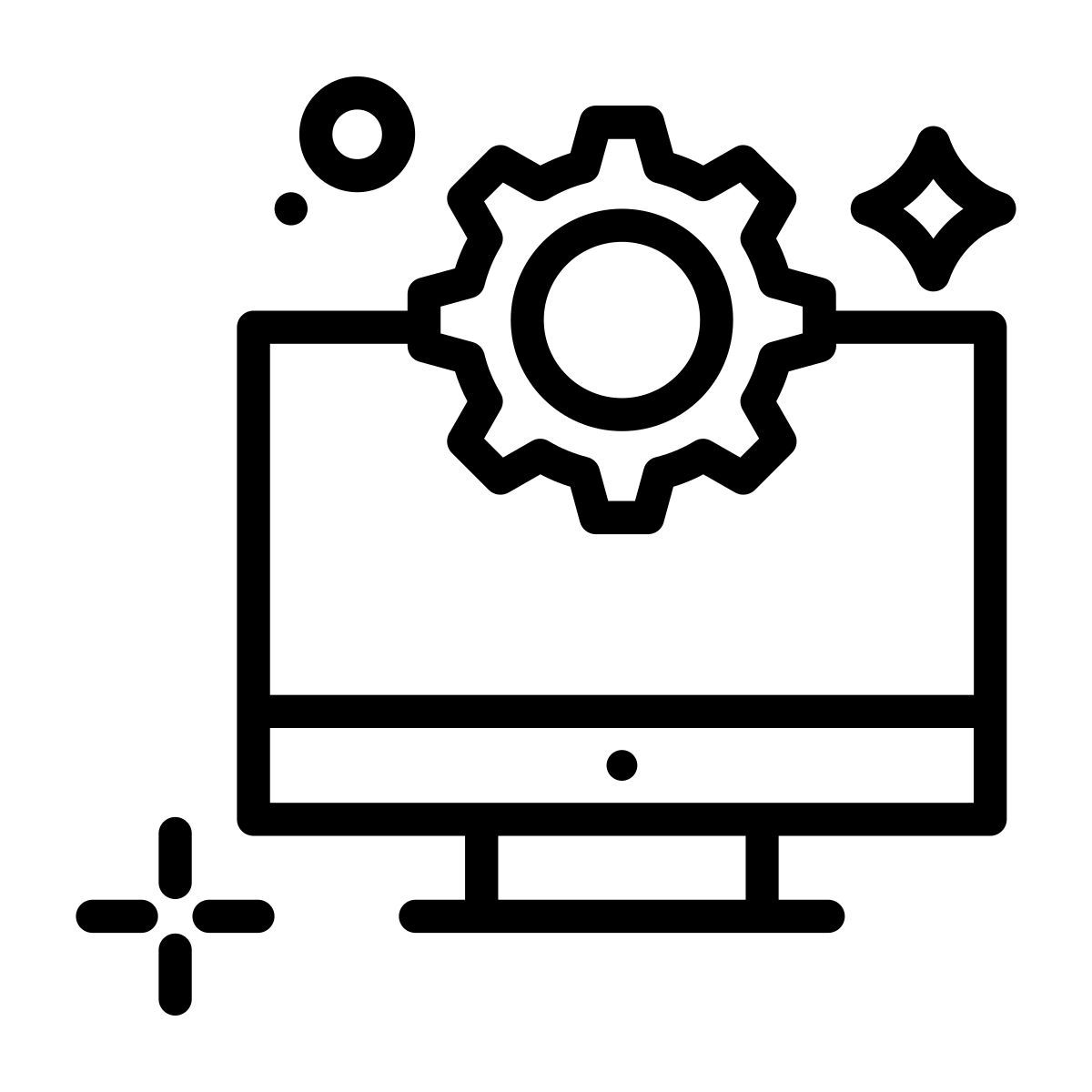 모니터 설정 icon