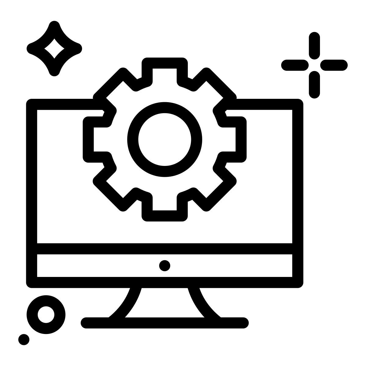 모니터 설정 icon