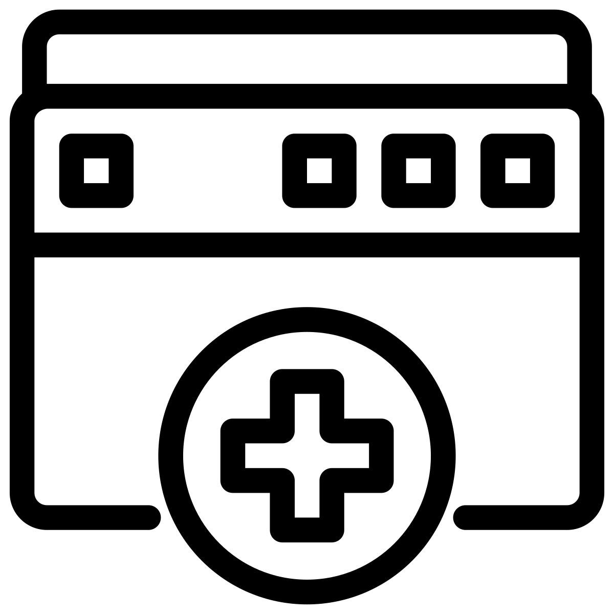 new tab icon