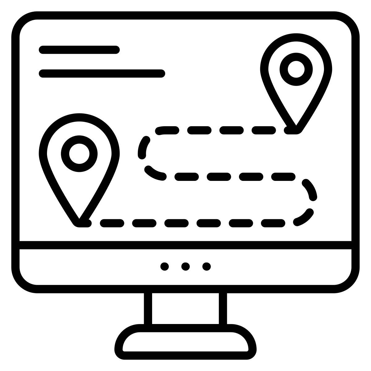 online route icon