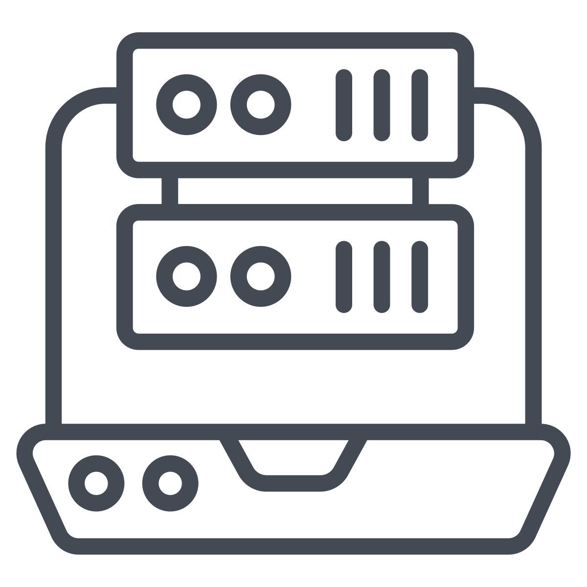 servidor en línea icon