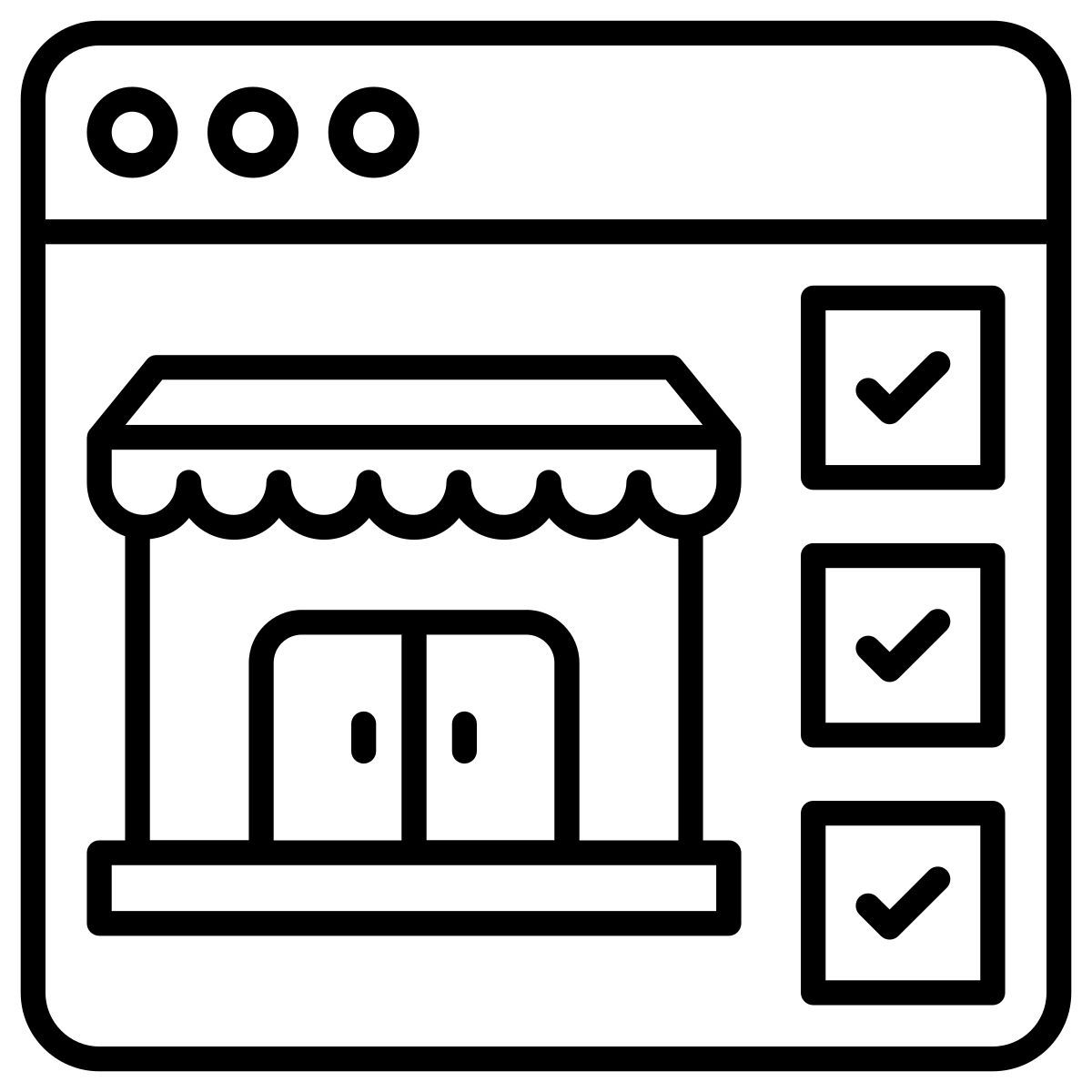 online store icon