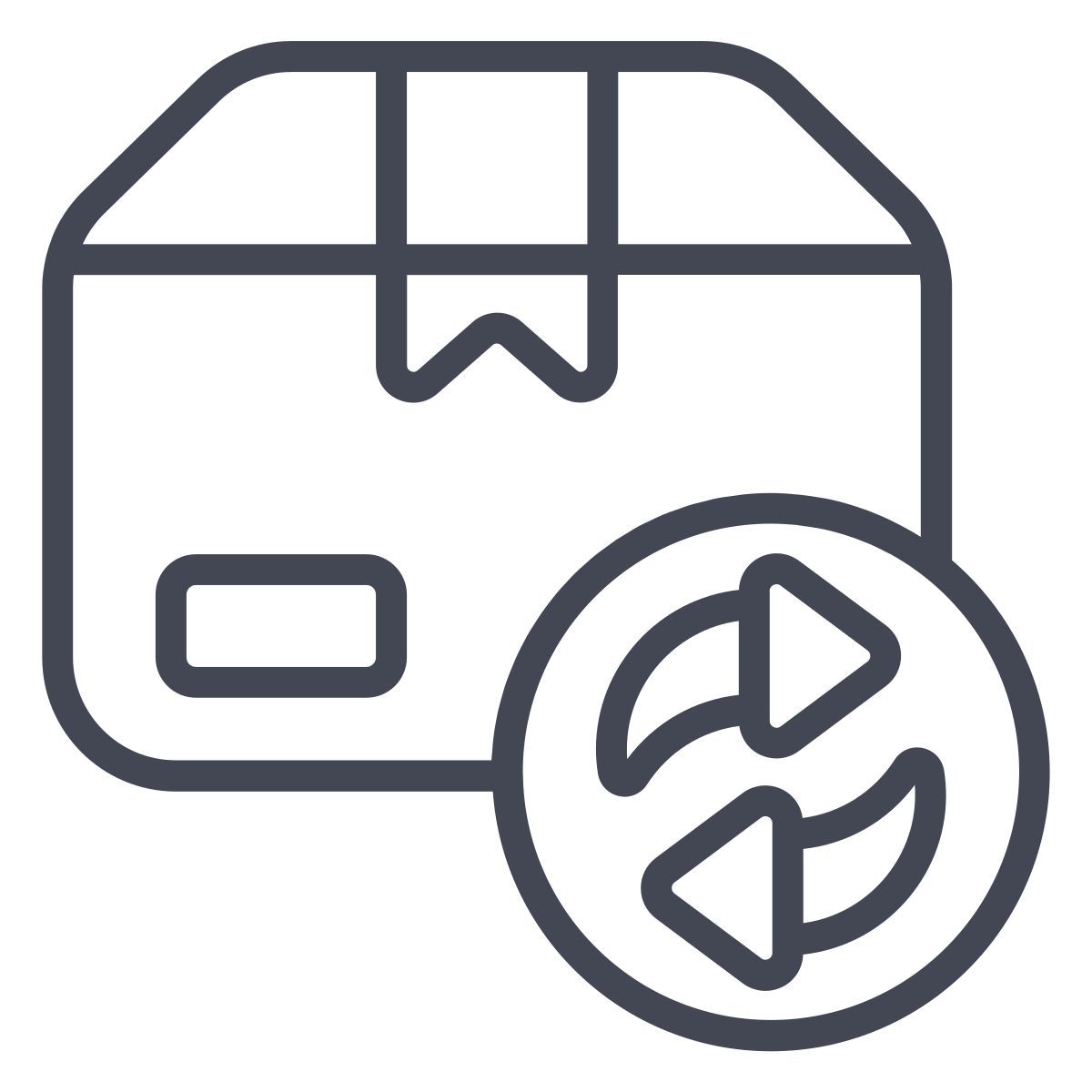 parcel exchange icon