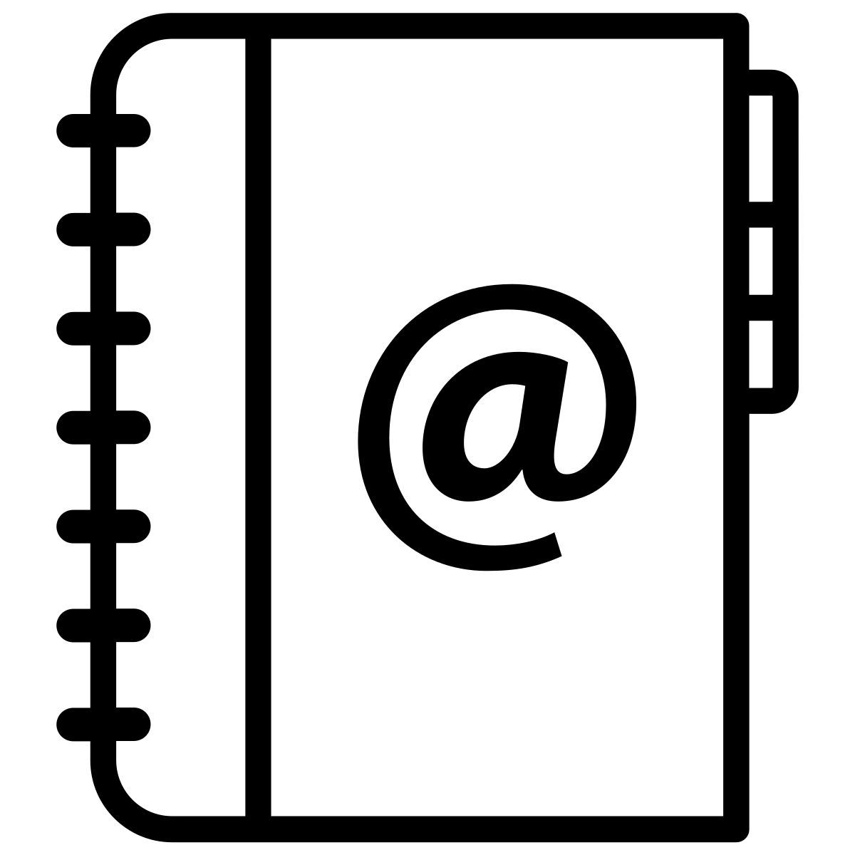 전화번호부 디렉토리 icon