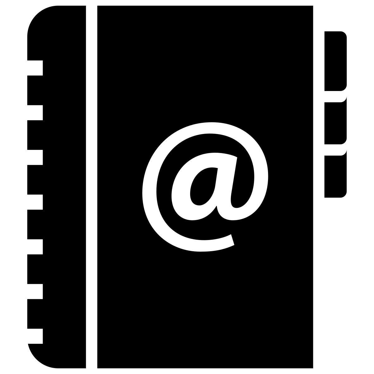 전화번호부 디렉토리 icon