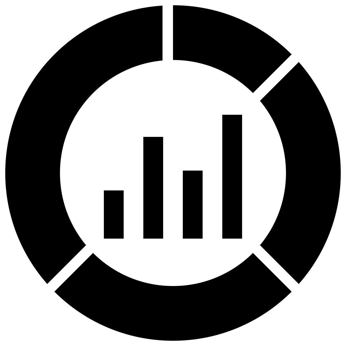 gráfico de pizza icon