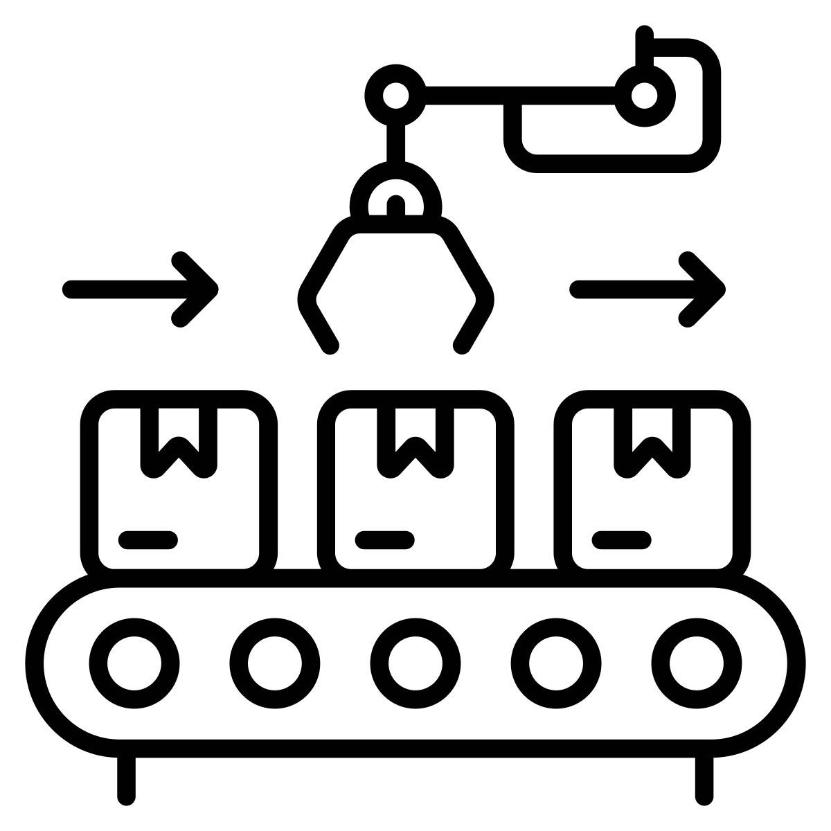 production process icon