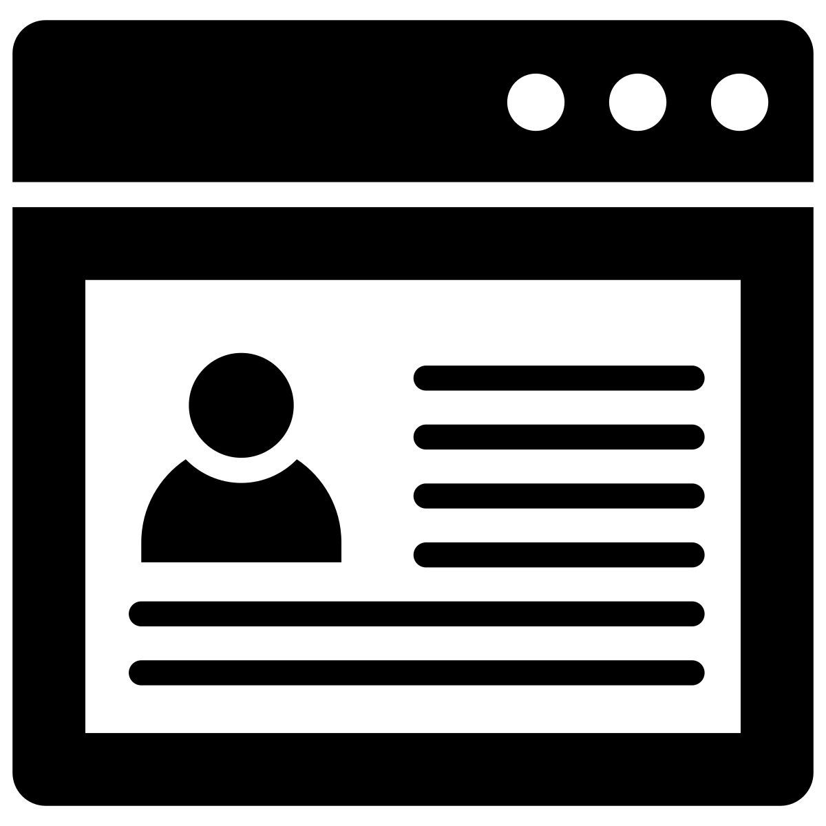 profil popup icon