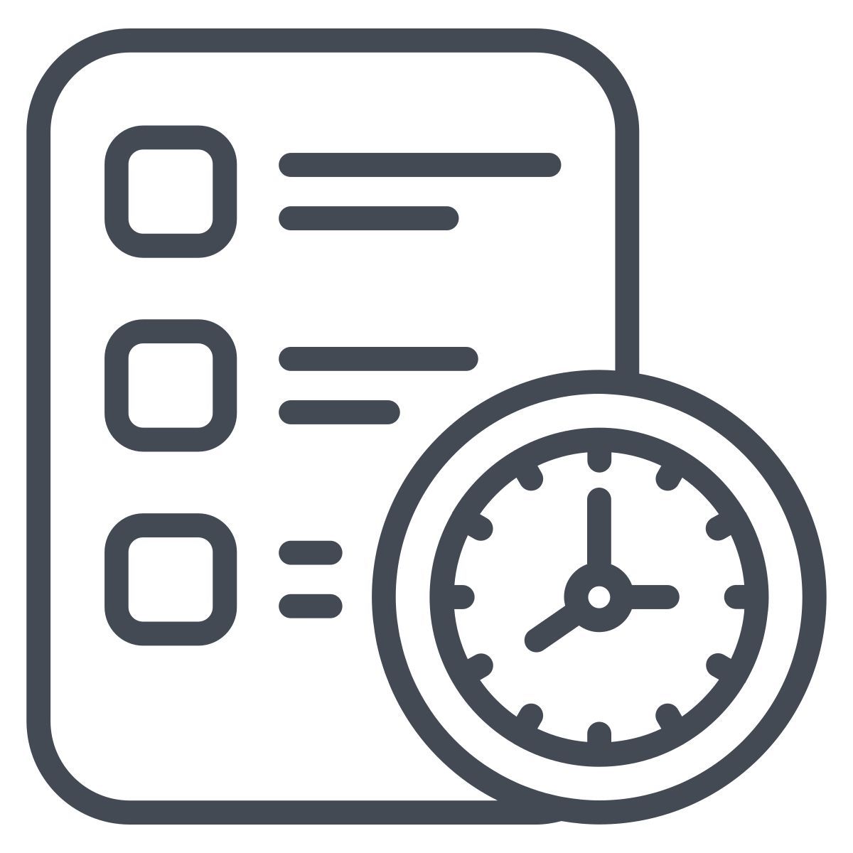 프로젝트 마감일 icon