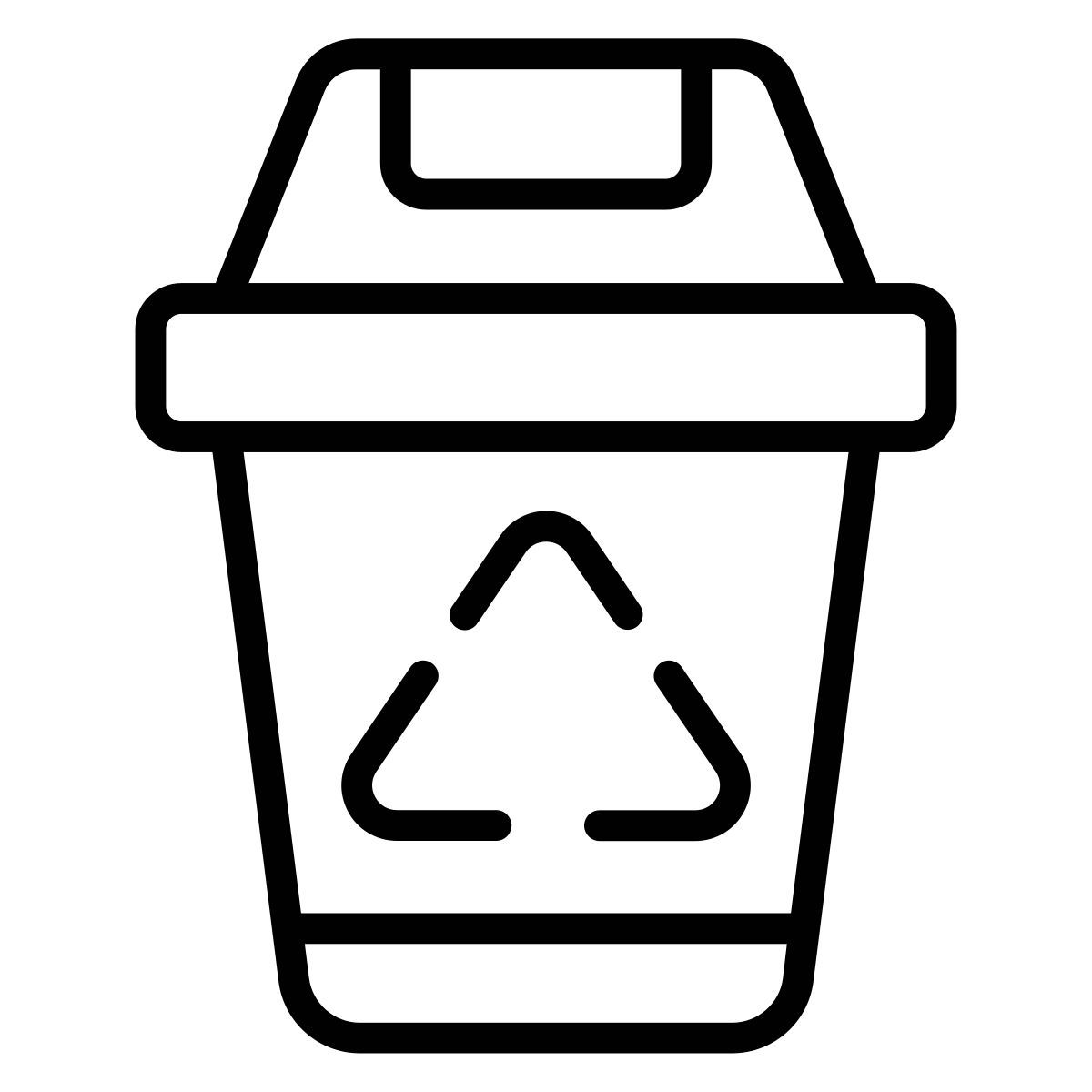 trash bin icon