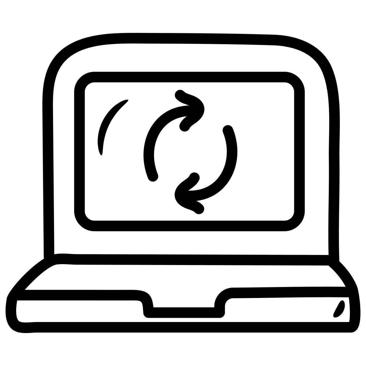 reload laptop icon