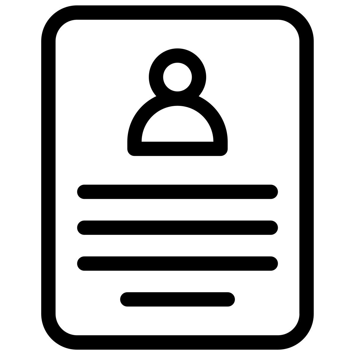 resume icon
