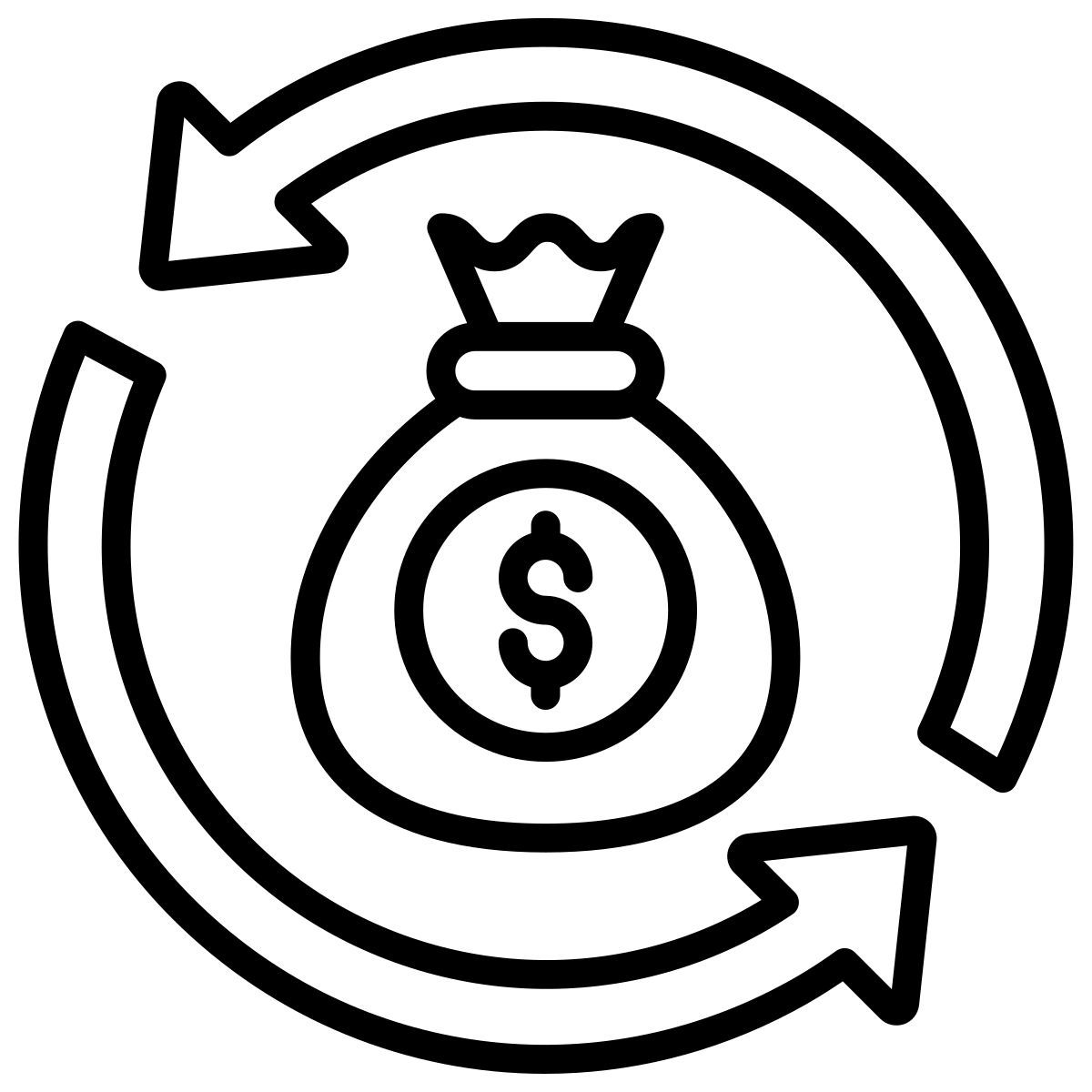 return on investment icon