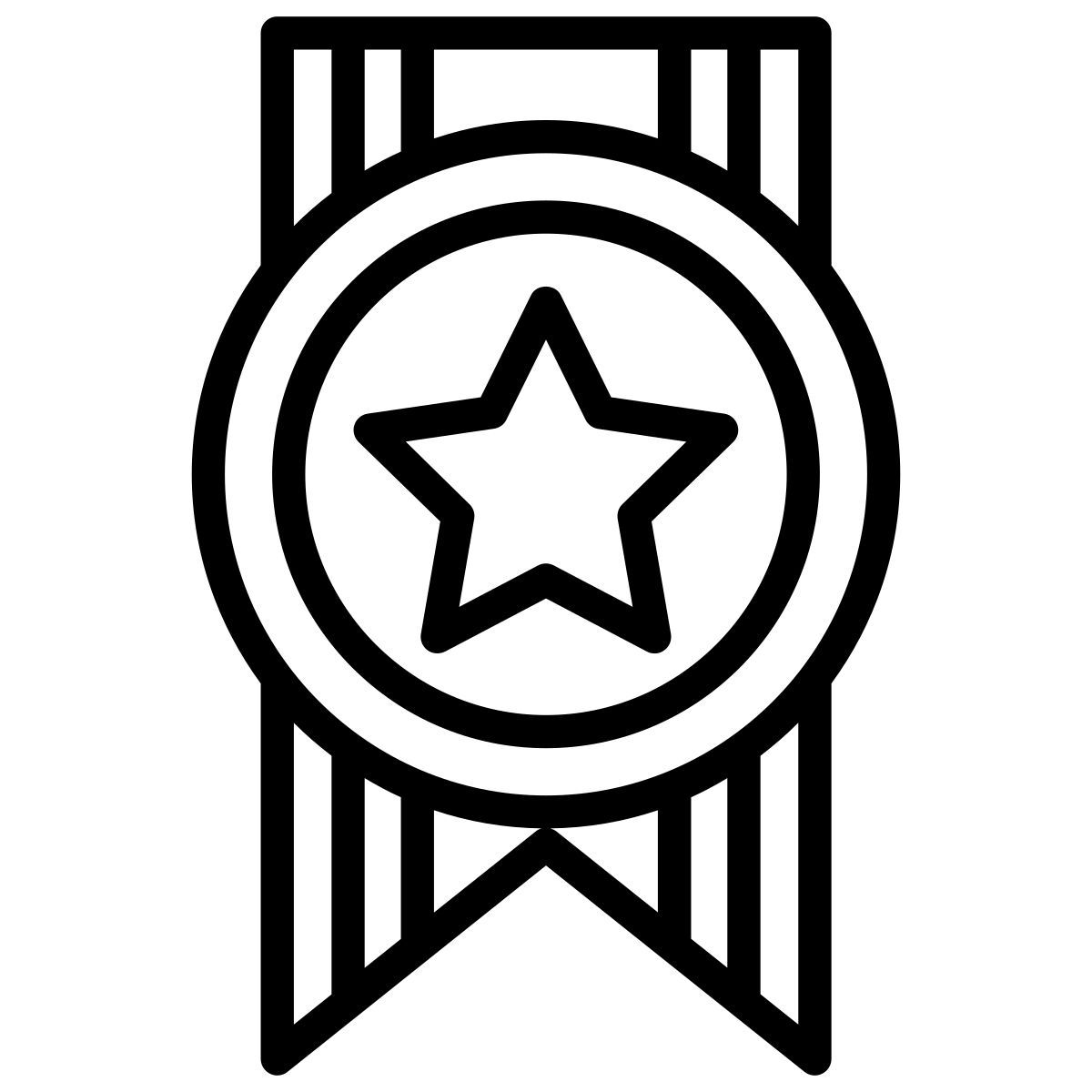 distintivo de fita icon