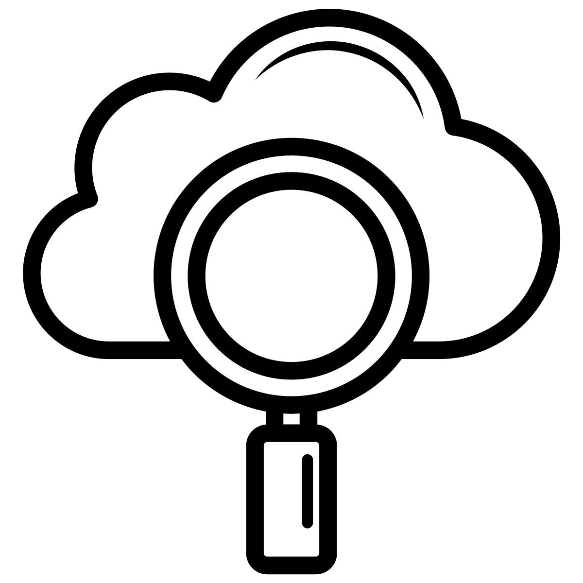 클라우드 검색 icon