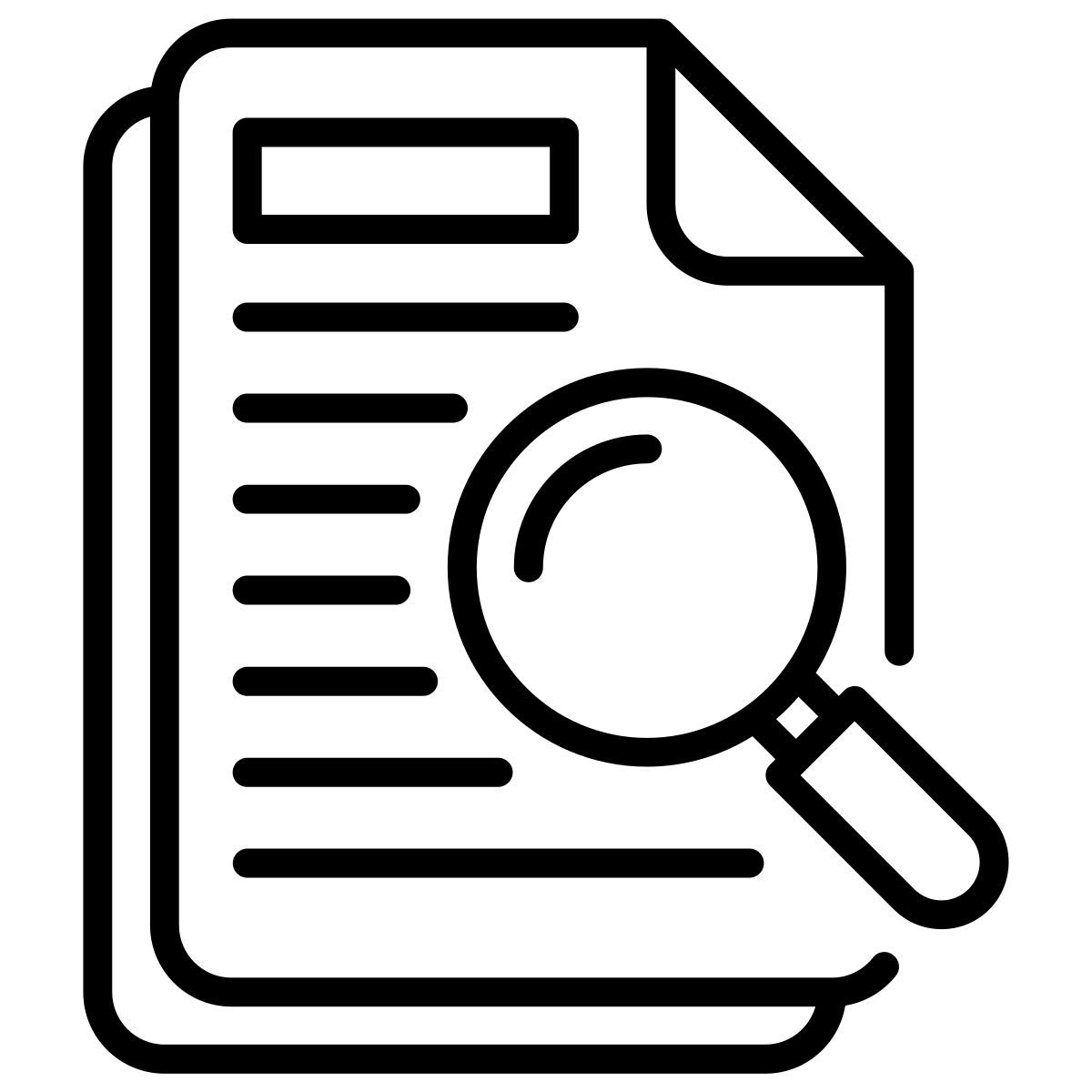 search document icon