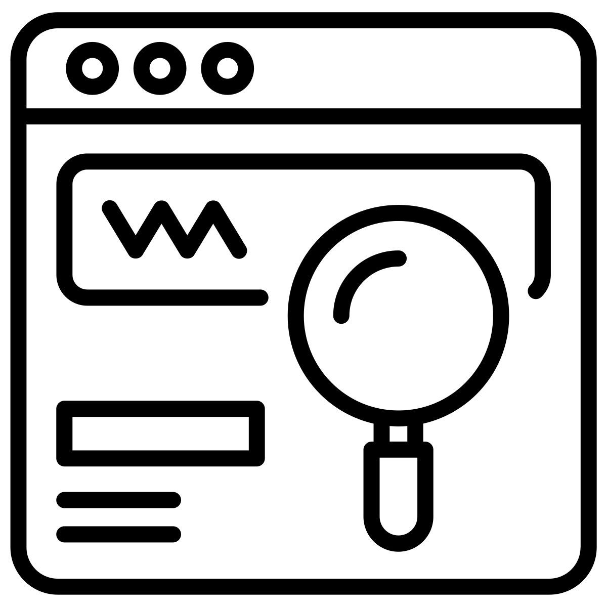 поиск домена icon