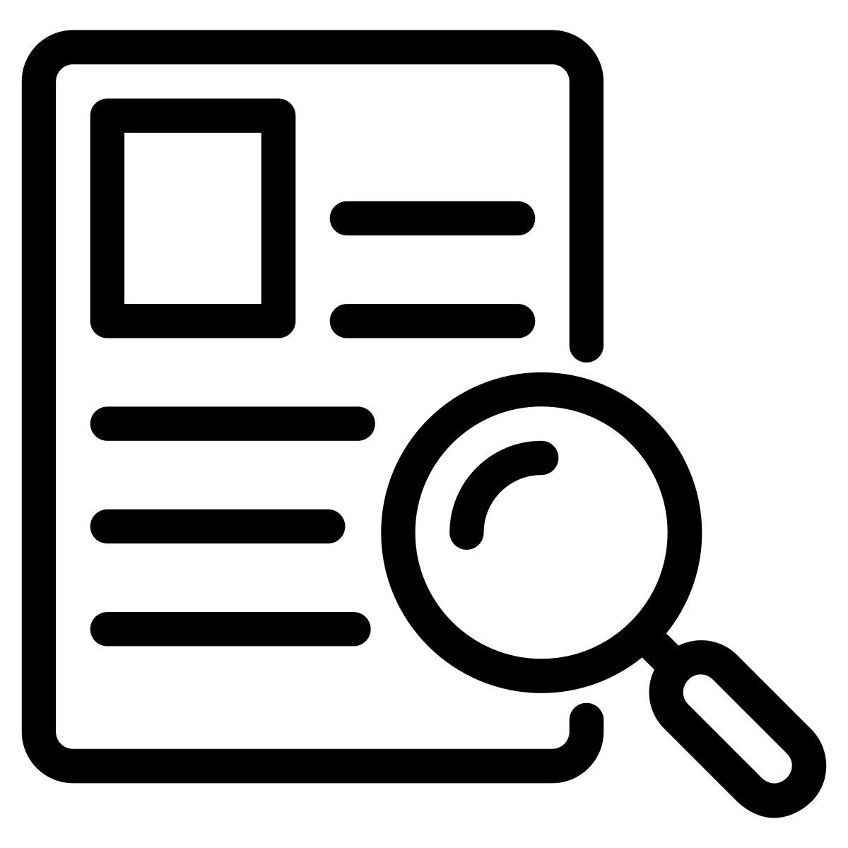 recherche de documents icon