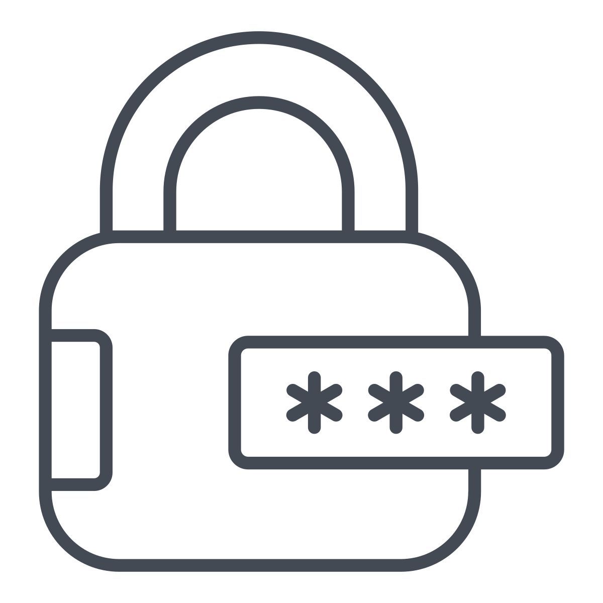 security code icon