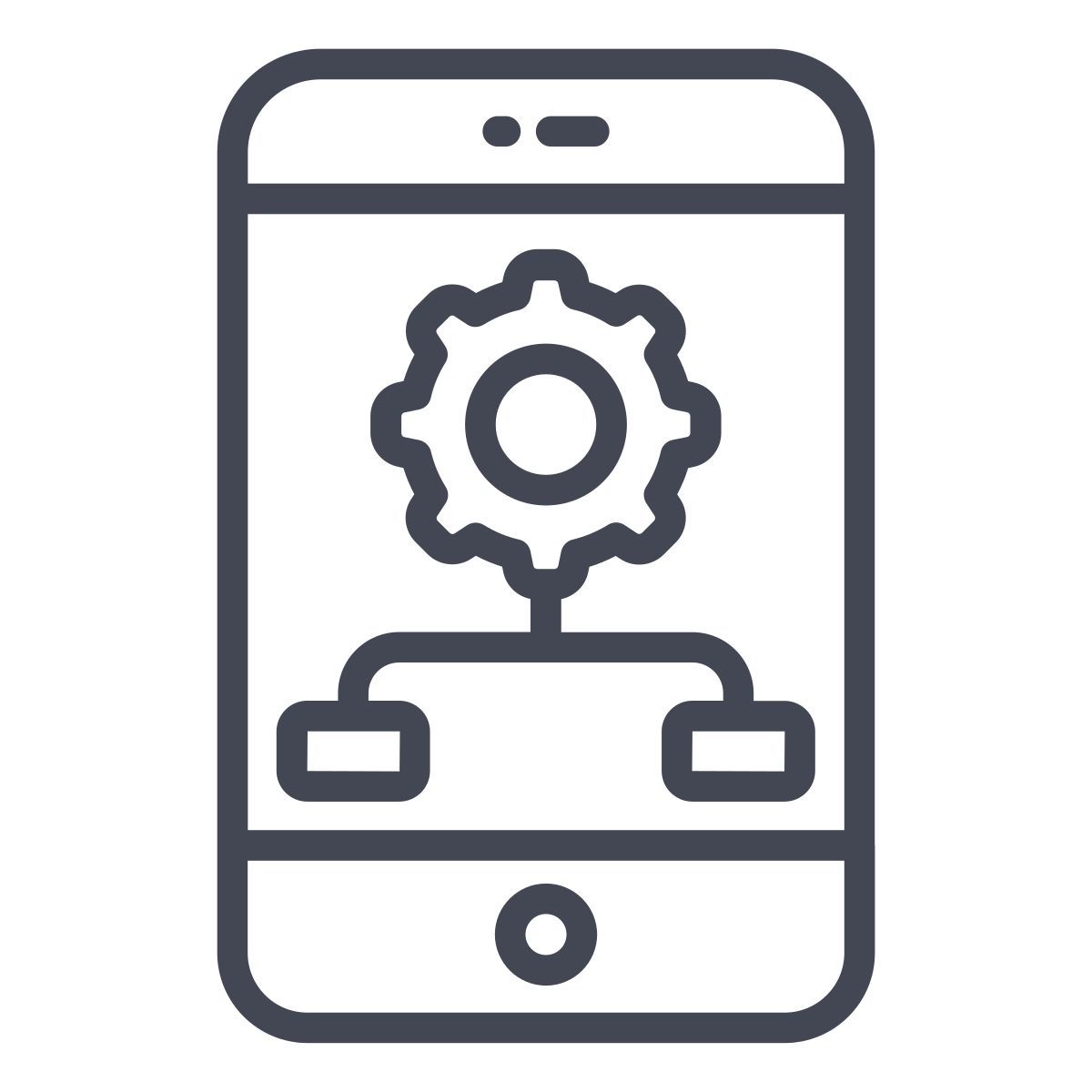 setting mobile icon