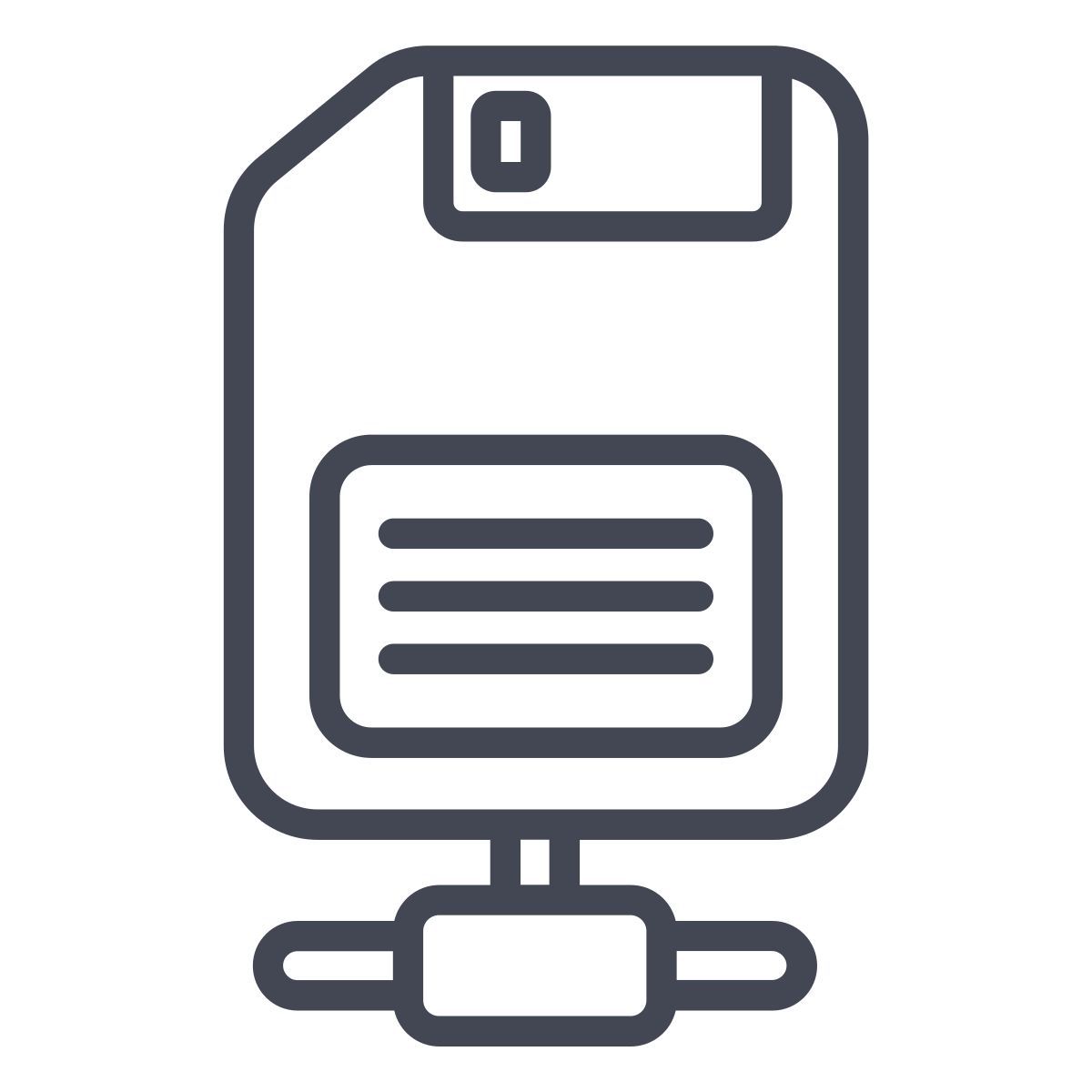 partager une disquette icon