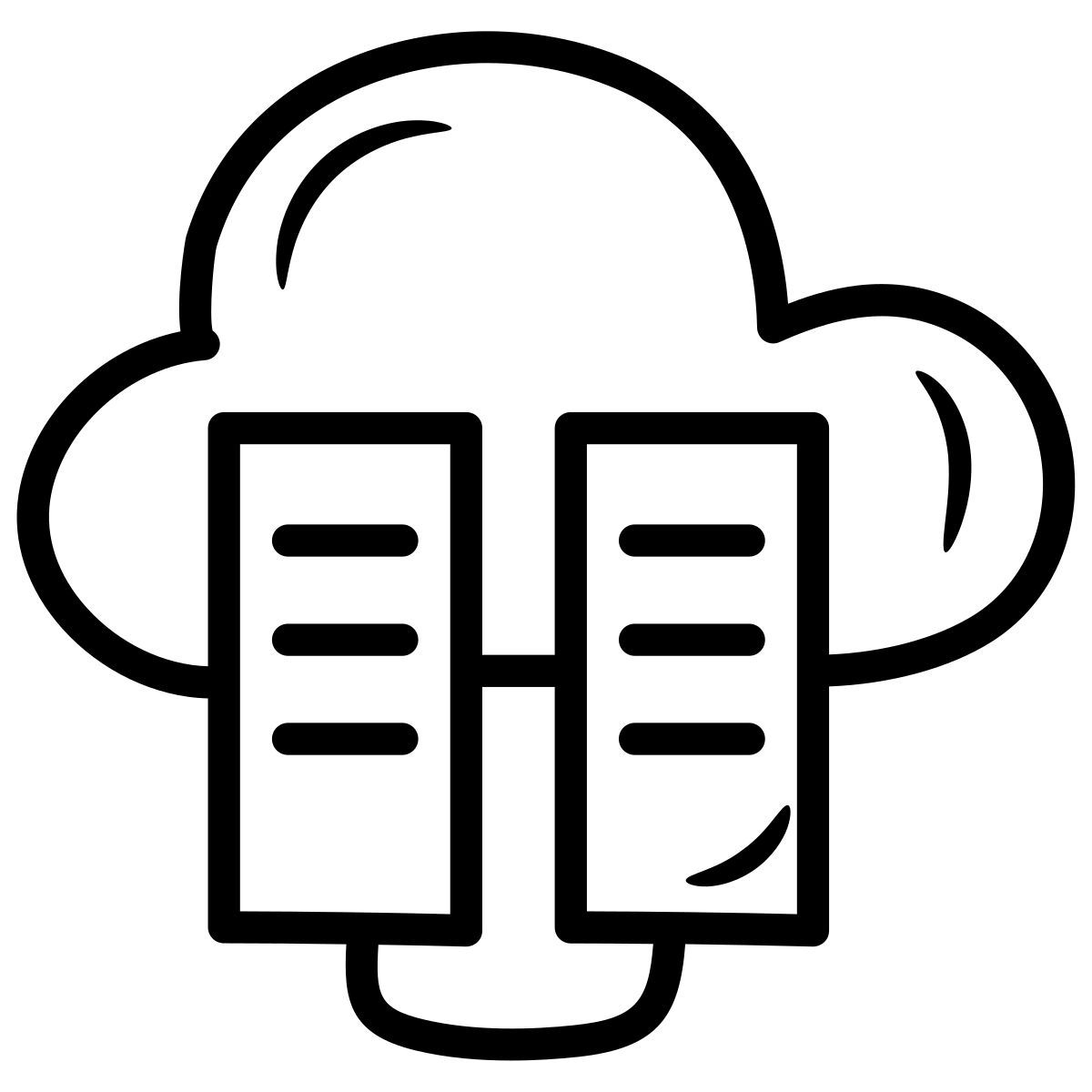 Cloud partagé icon
