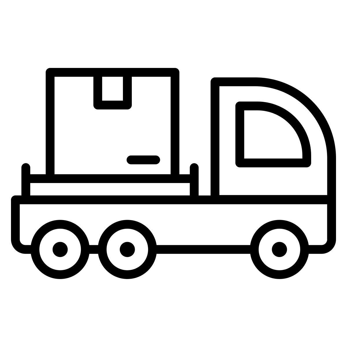shipping truck icon