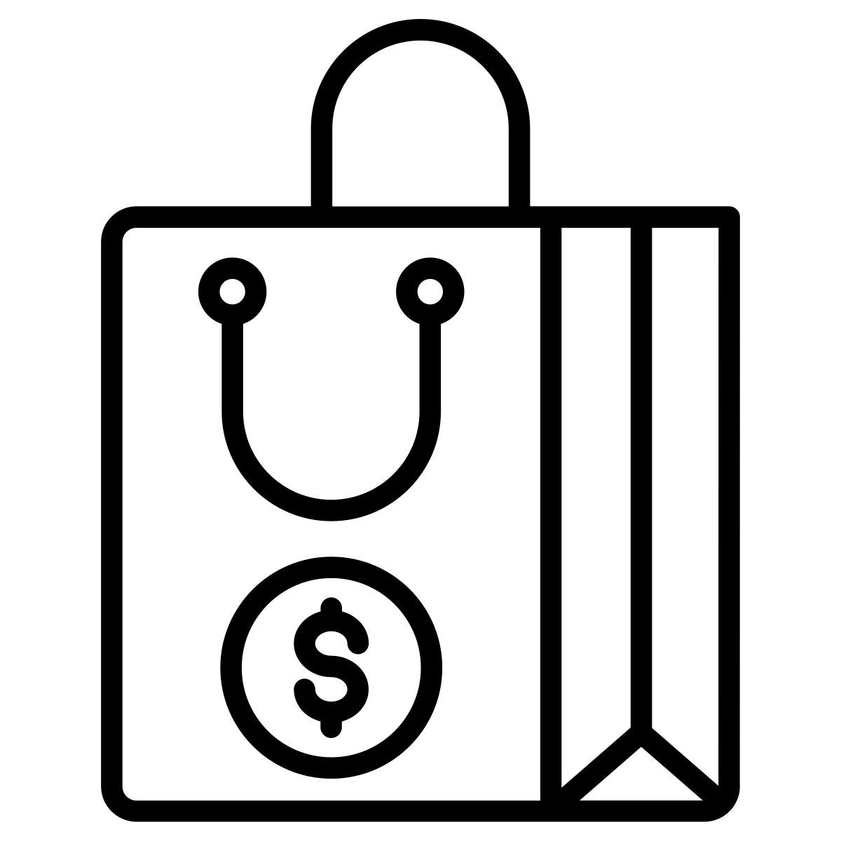 einkaufstasche icon