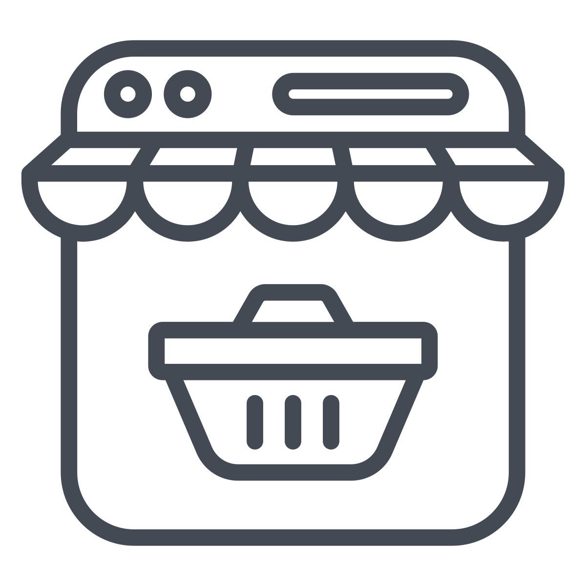 shopping website icon