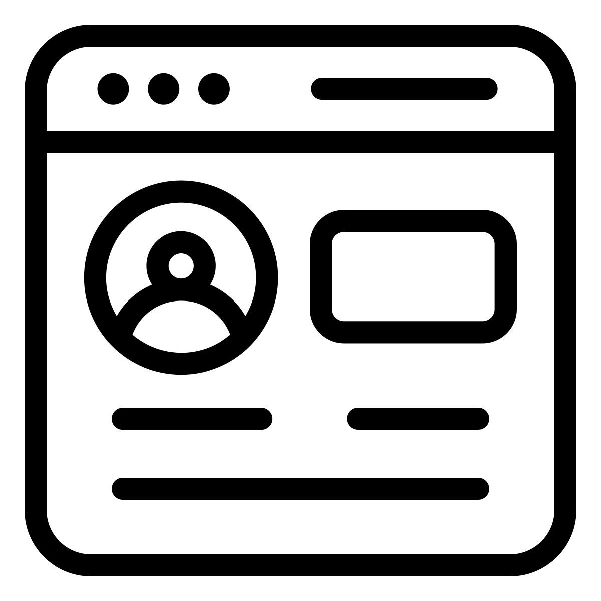 social media website icon