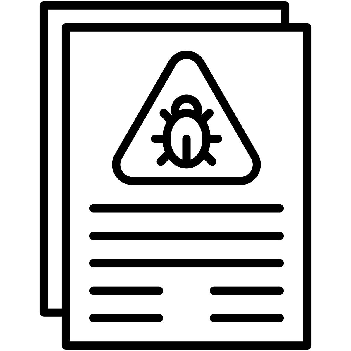 software bug icon