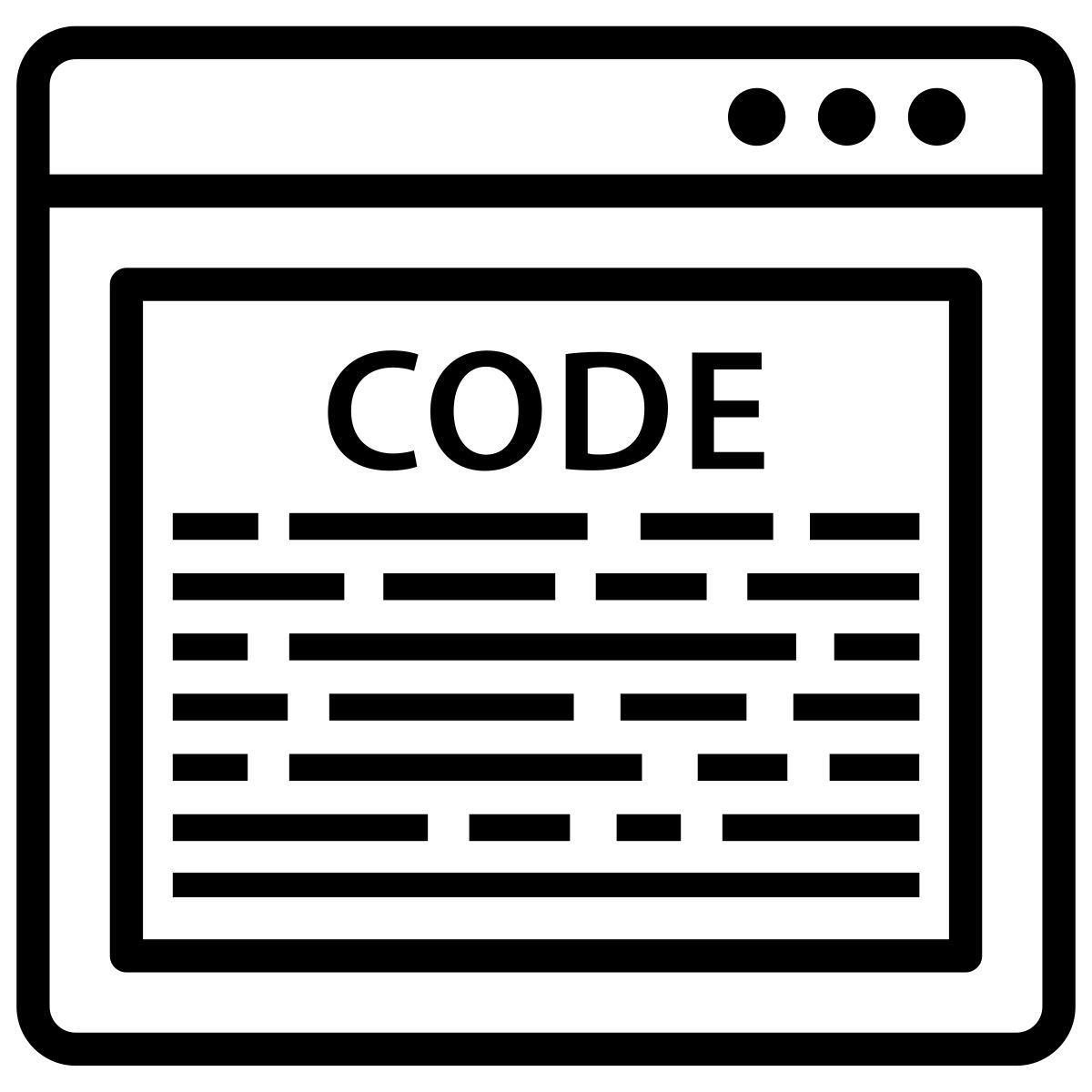 source code icon