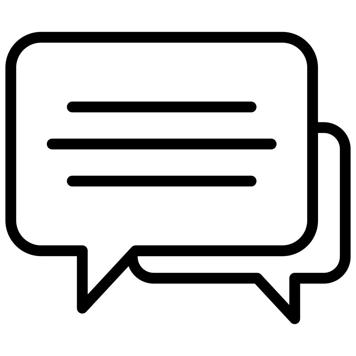 bulle de dialogue icon