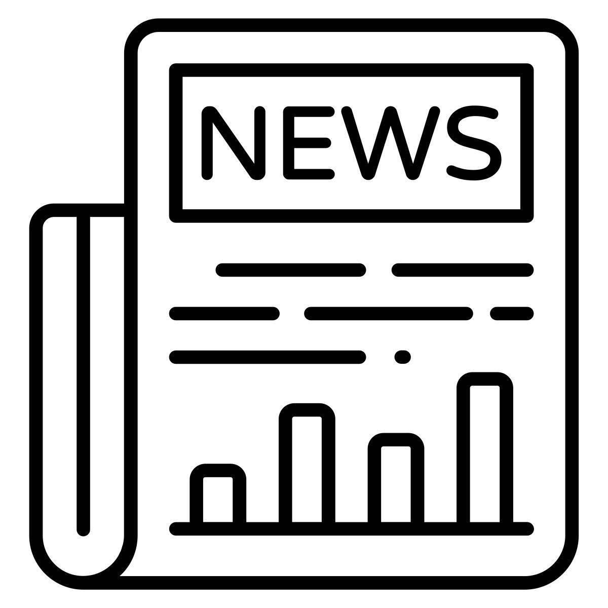 stock market news icon