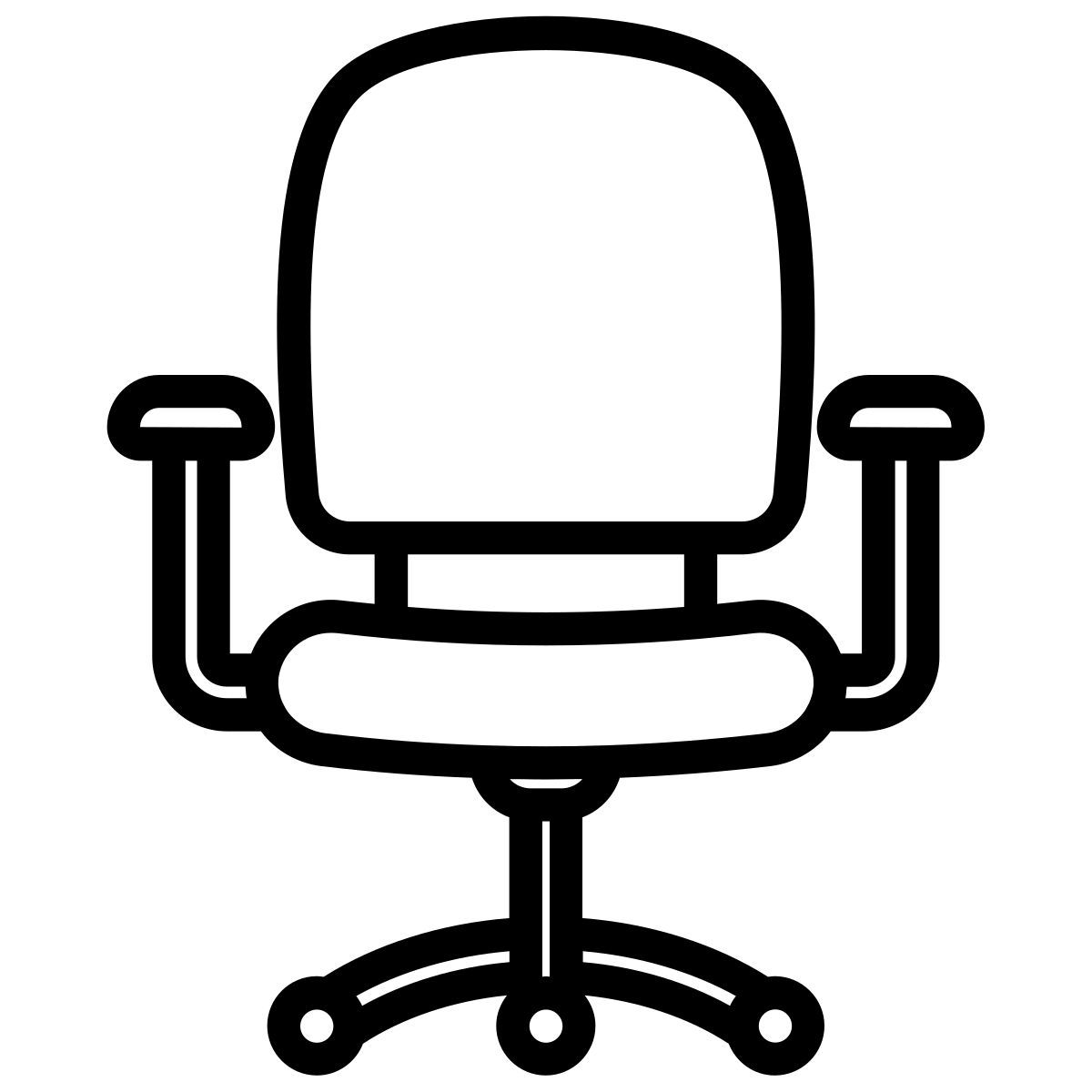 sedia girevole icon