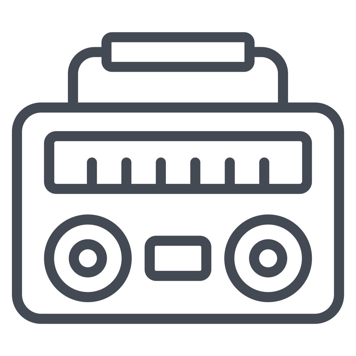 tape recorder icon