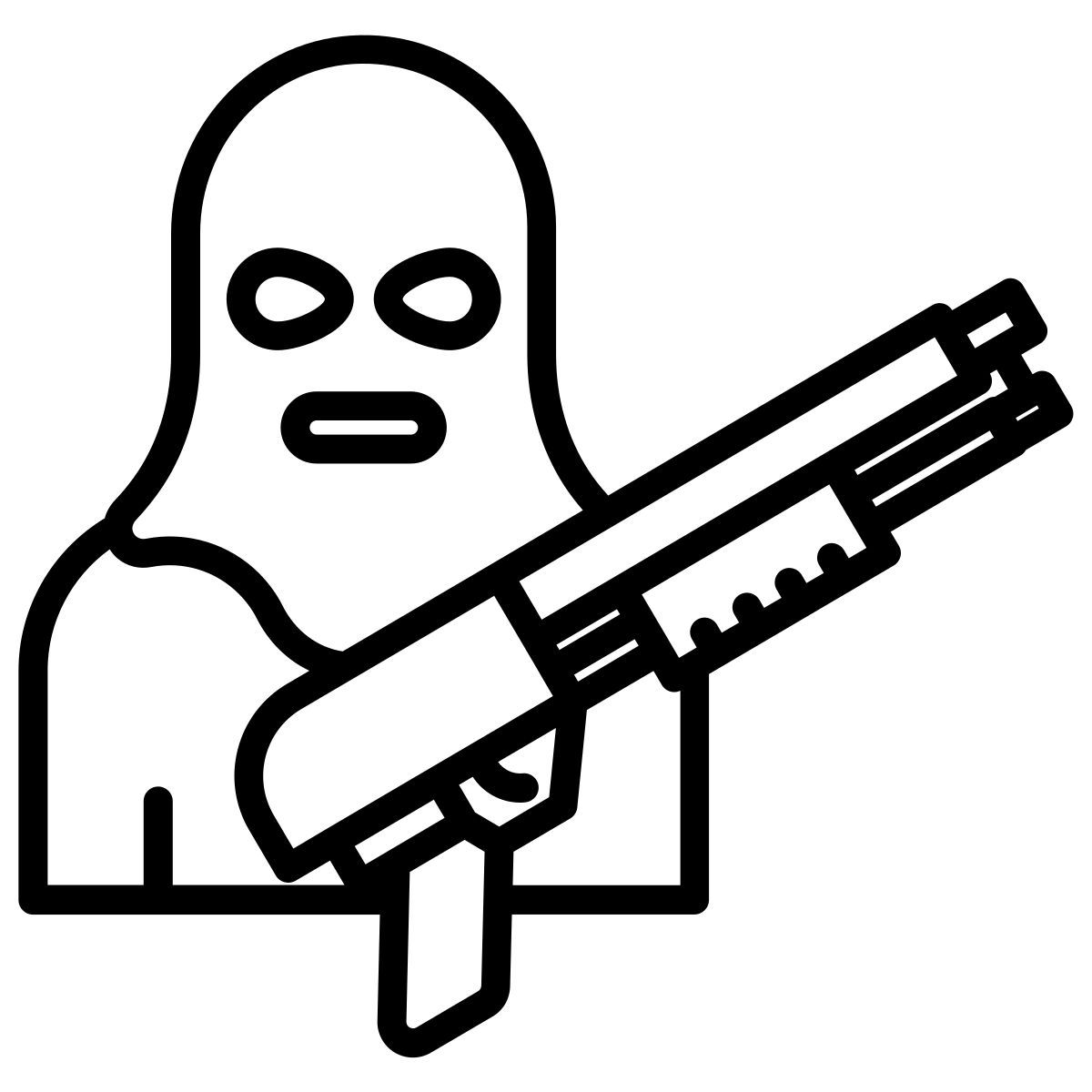 terrorist icon