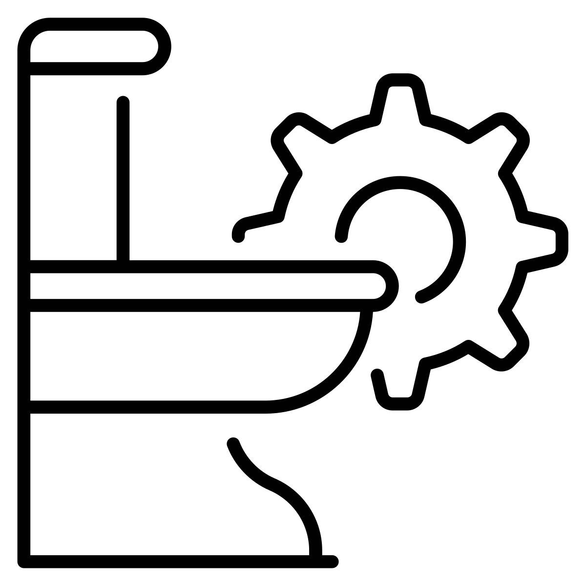 toilet repairing icon