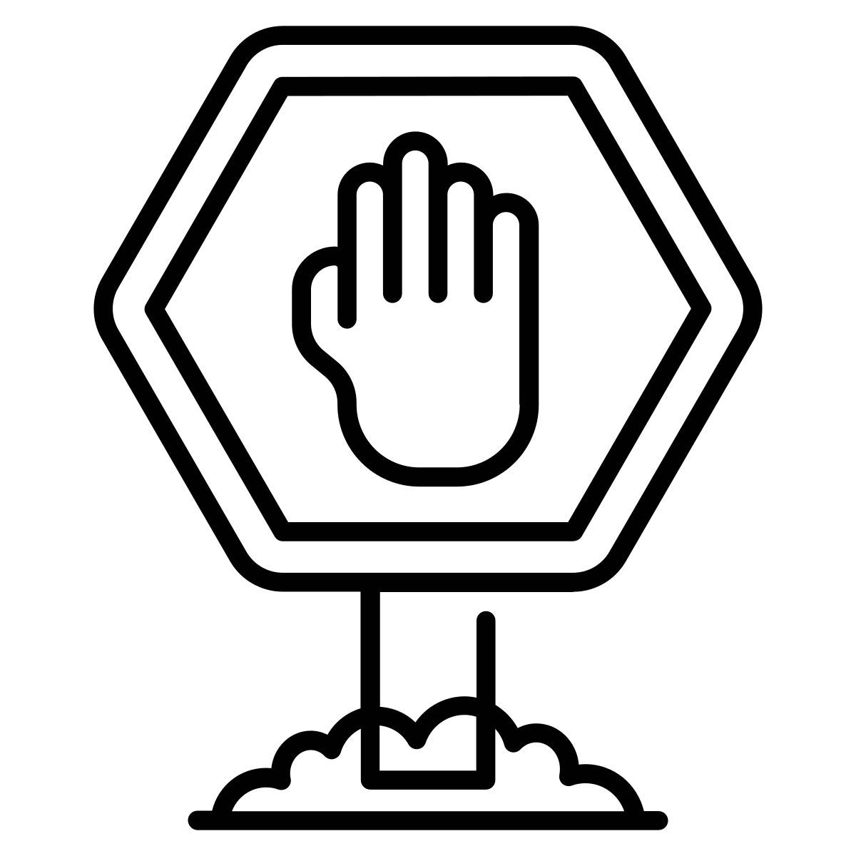 sinal de trânsito icon