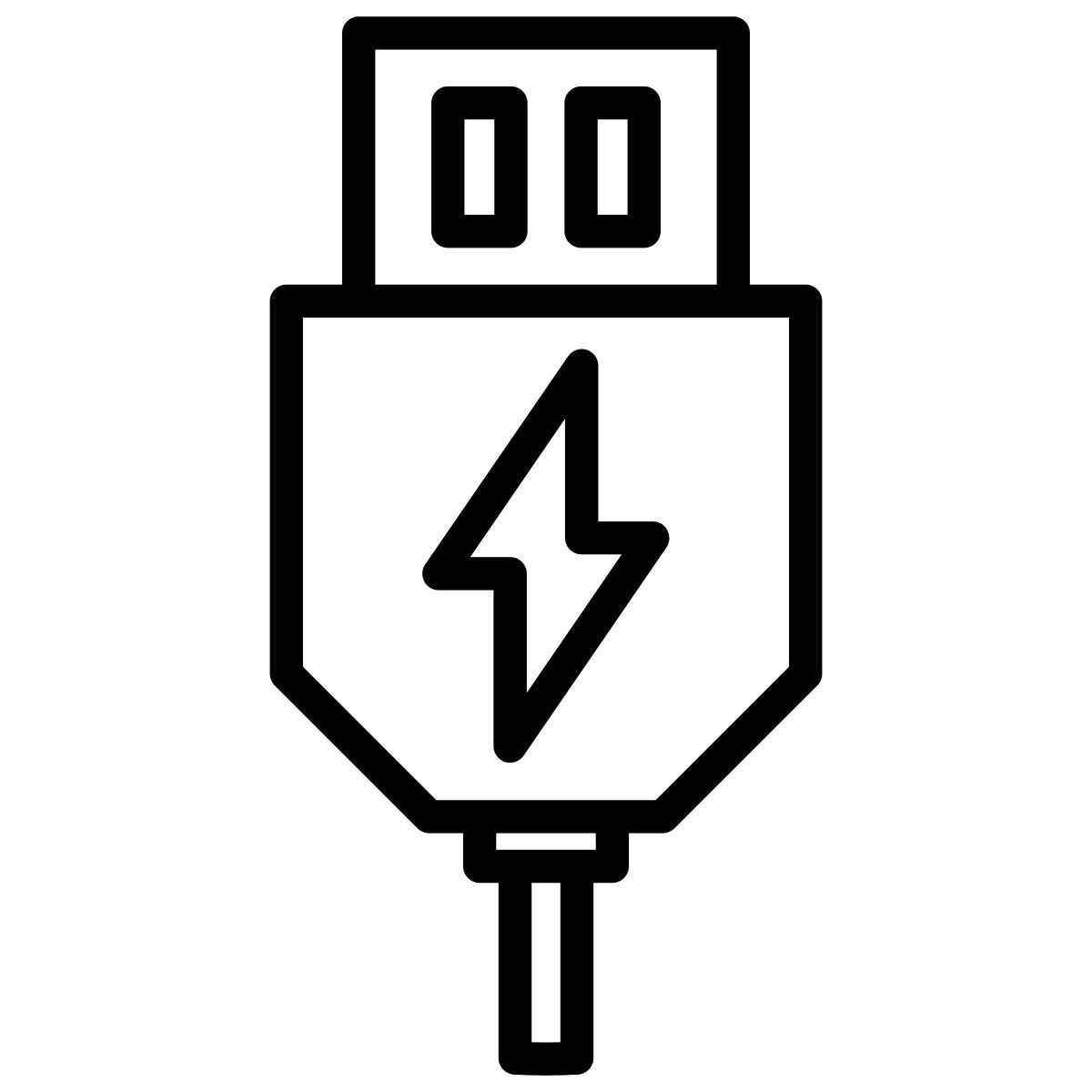 usb cable icon