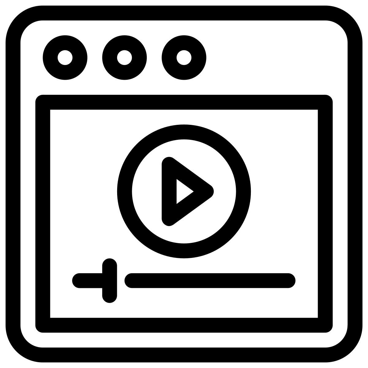 video player icon